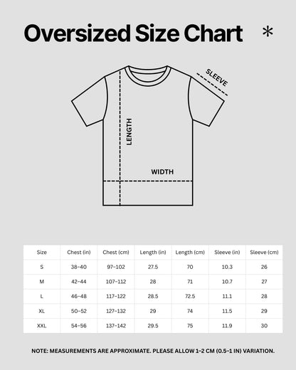 Fair Dinkums Oversized Tee — White (Black Embroidery & Back Print)