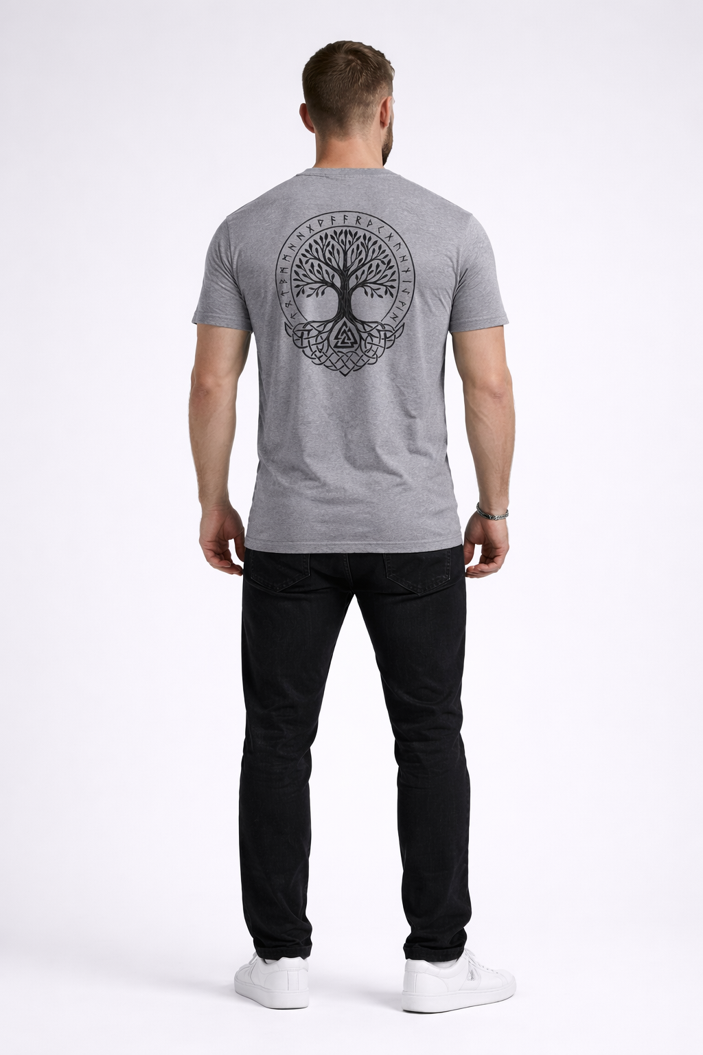 Runebound Norse T-Shirt — Fair Dinkums (Grey)