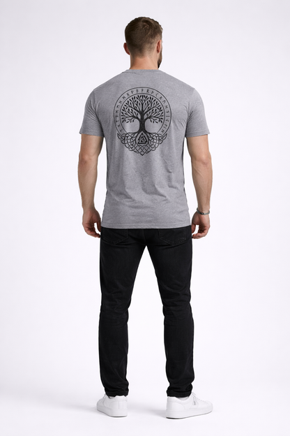 Runebound Norse T-Shirt — Fair Dinkums (Grey)