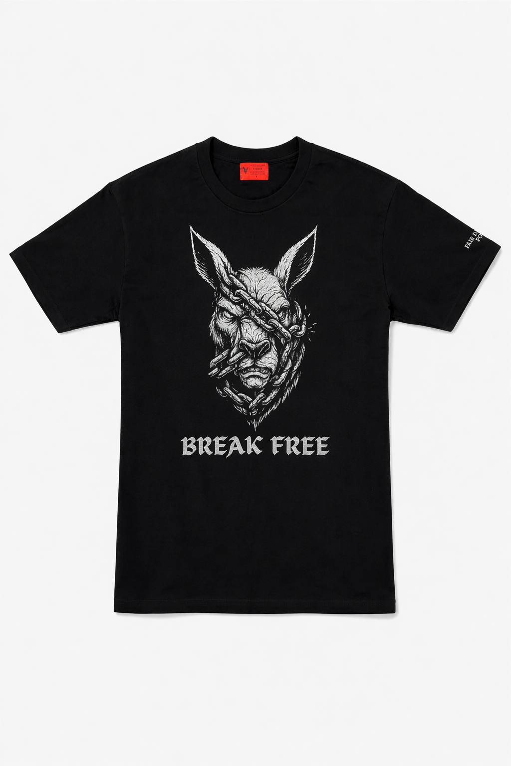 Forge Division T-Shirt – Break Free Graphic (Black)