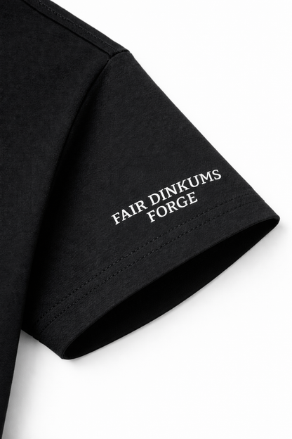 Forge Division T-Shirt – Break Free Graphic (Black)